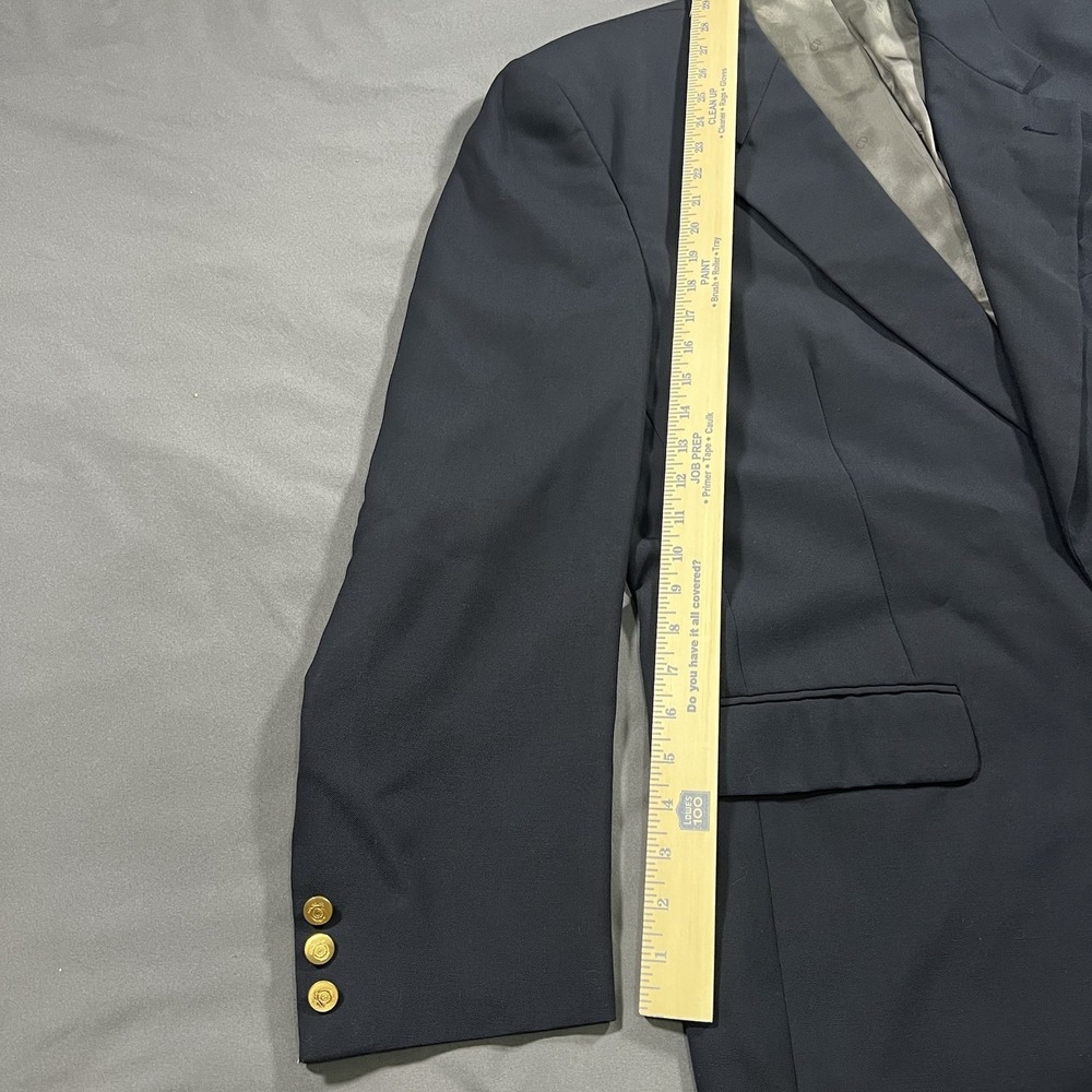 Christian Dior Monsieur Men's Blazer Navy Size L/XL 46R/48R READ DESCRIPTION - Picture 8 of 12